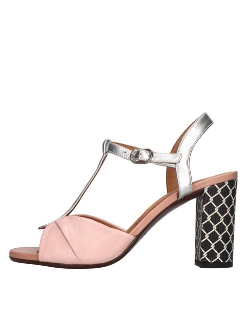 Sandali in pelle CHIE MIHARA | BIAGIO SOFTYROSA-ARGENTO